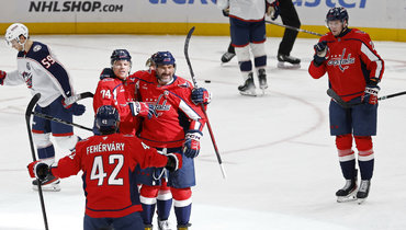 «Вашингтон» побеждает и без голов Овечкина: пострадал «Коламбус», потерявший русского лидера