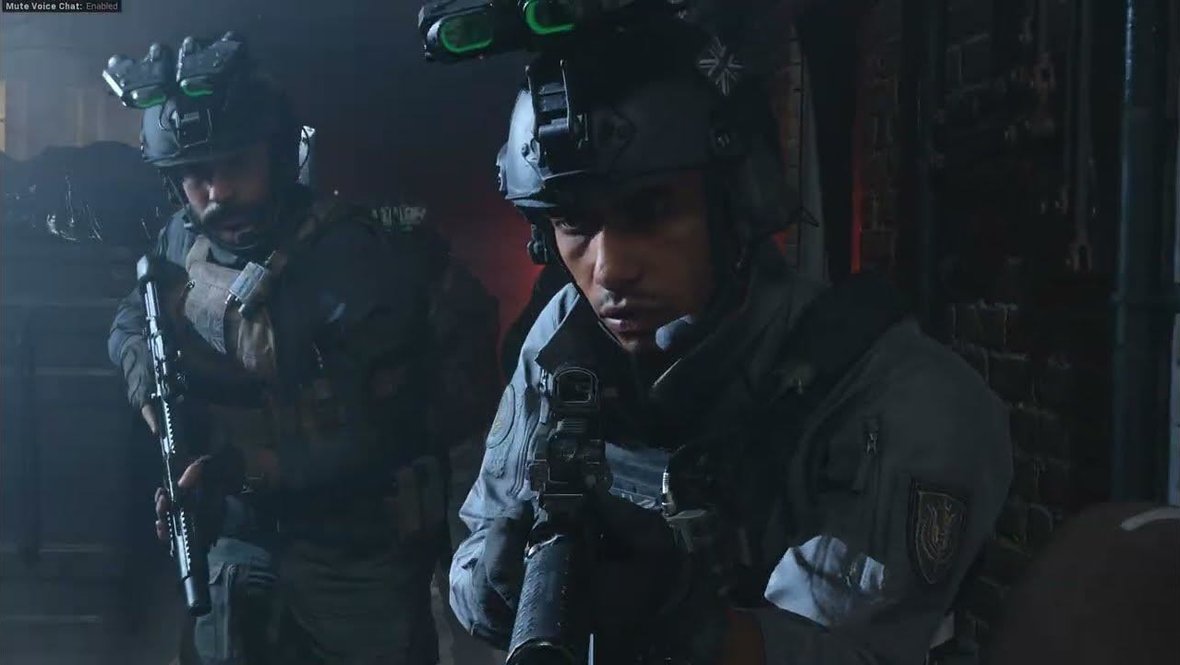 Военные в Call of Duty: Modern Warfare.