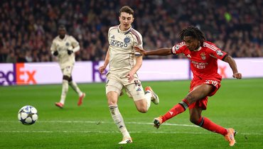 «Бенфика» на выезде обыграла «Аякс» в Лиге чемпионов