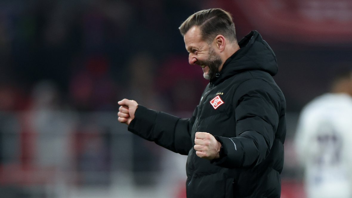 Исполняющий обязанности главного тренера «Спартака» Вадим Романов.