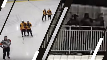 Казахстанский хоккеист избил комментатора. Это случилось прямо во время трансляции Студенческой лиги