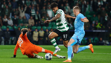 «Спортинг» разгромил «Брюгге»