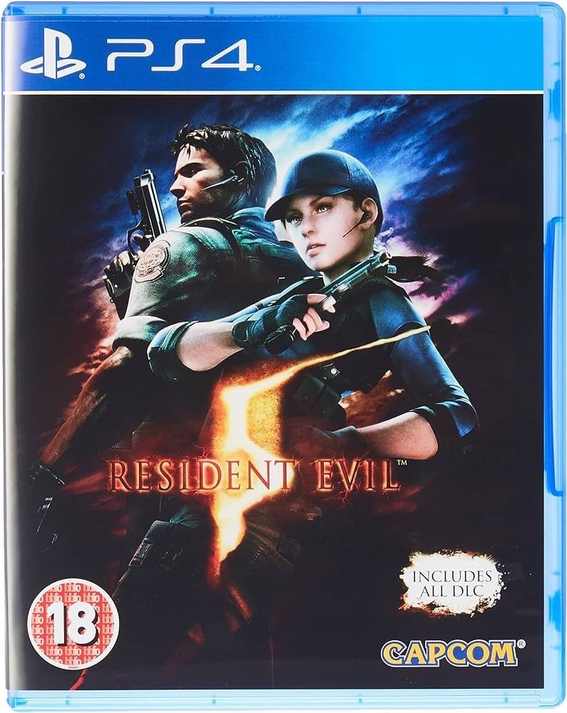Обложка Resident Evil 5 на PlayStation 4.