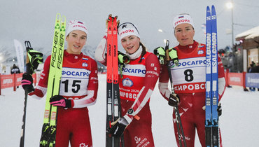 Евгения Крупицкая, Анастасия Фалеева и Татьяна Сорина.