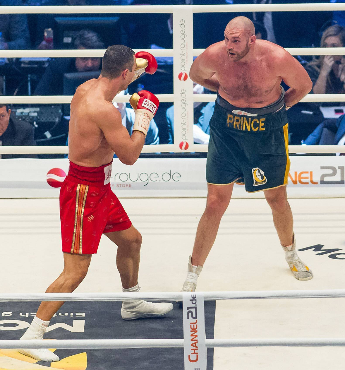 Виталий Кличко и Тайсон Фьюри.