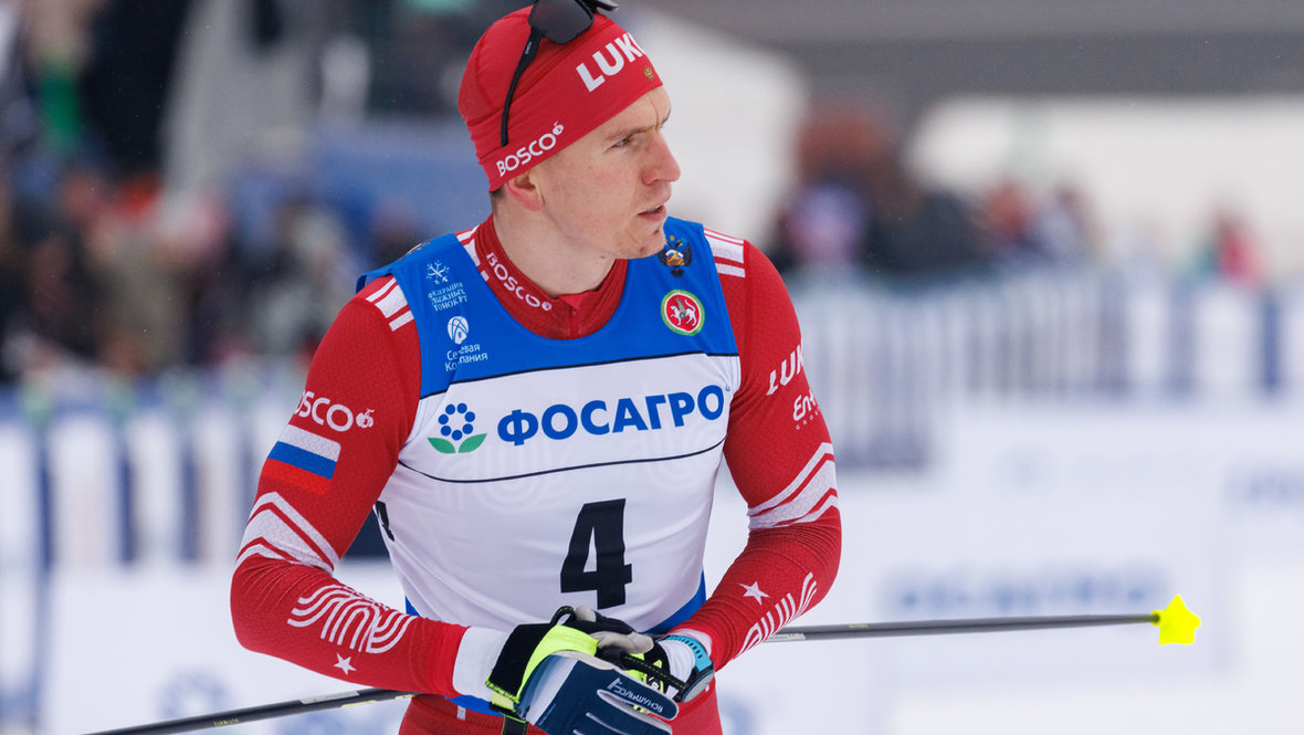 Александр Большунов.