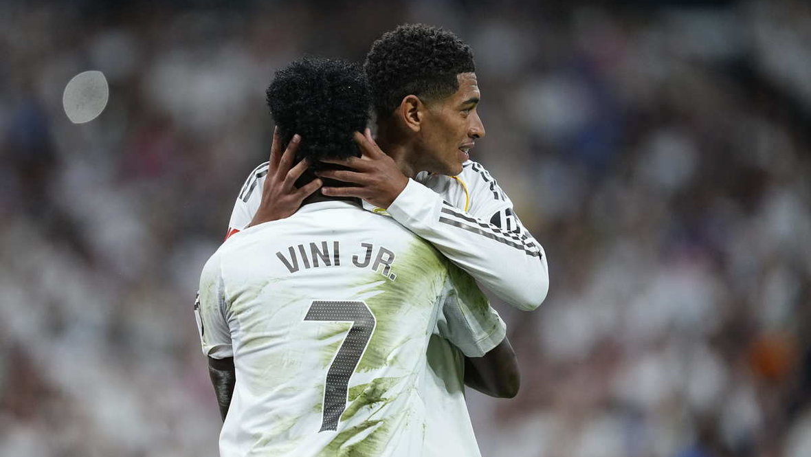 Винисиус и Джуд Беллингем («Реал»).