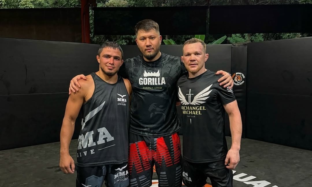 Сарварджон Хамидов, Кайрат Нурмаганбетов и Петр Ян.