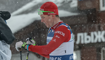 Александр Большунов.