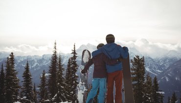 Горнолыжники