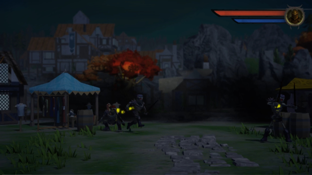 Графика сил тьмы в Age of Last Light.