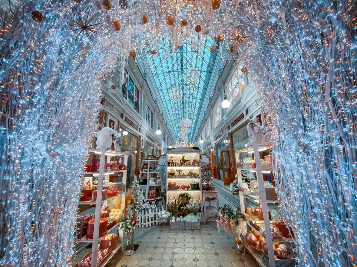 Рождественский базар в Пассаже