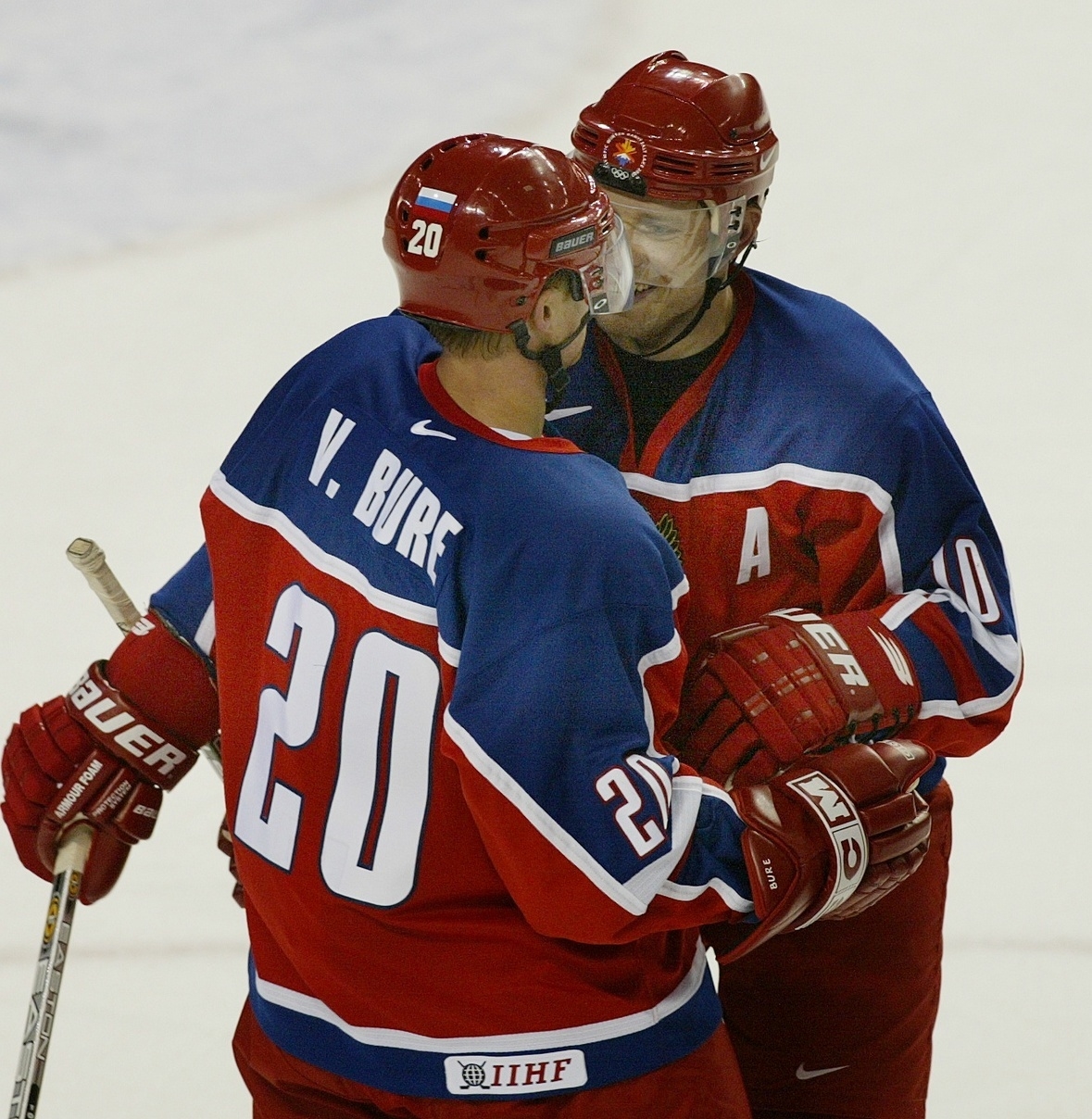 Валерий и Павел Буре на Олимпиаде-2002.