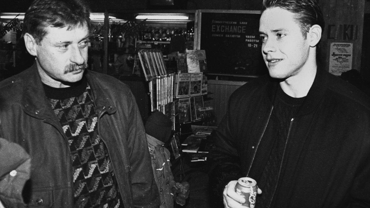 Владимир и Павел Буре в 90-е.