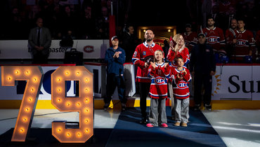 «Монреаль» тепло встретил Андрея Маркова. Канадцы провели церемонию чествования легенды клуба