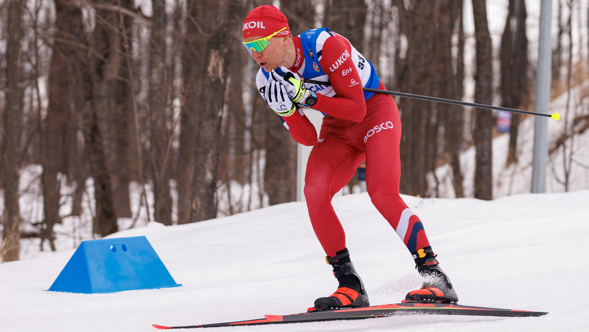 Александр Большунов.