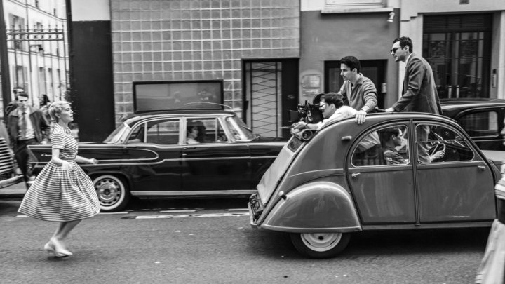 Кадр из фильма «Новая волна», реж. Ричард Линклейтер, Centre national du cinema et de l'image animee (CNC), Canal+, Cine+OCS