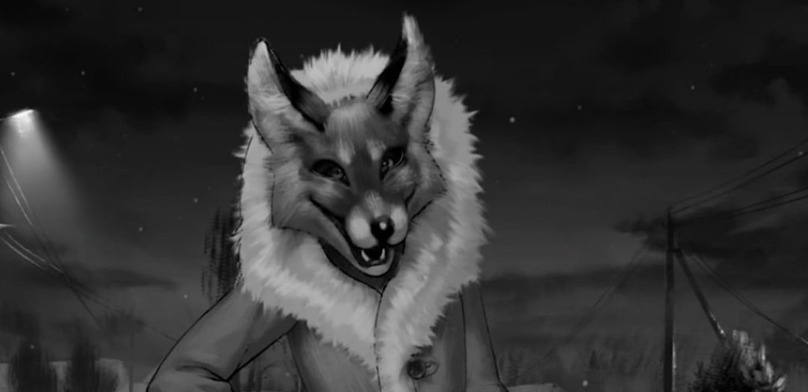 Лиса в Tiny Bunny («Зайчик»).