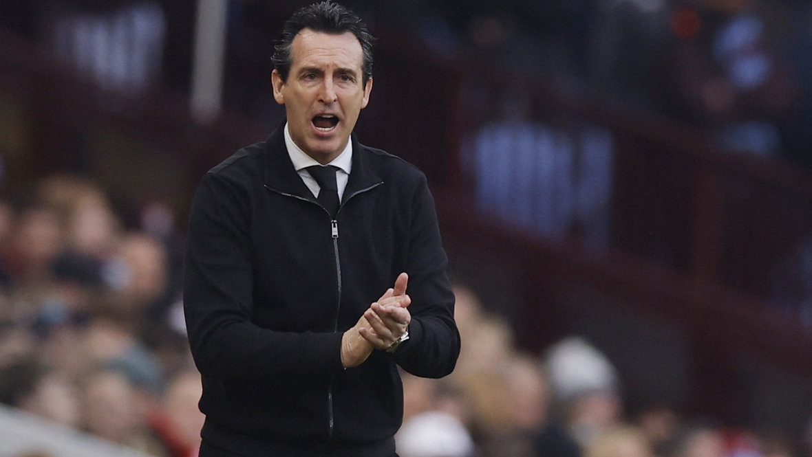 Главный тренер «Астон Виллы» Унаи Эмери.