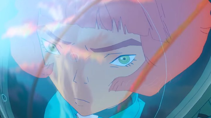 Кадр из аниме «Все, что тебе нужно, — это убивать», реж. Кэнъитиро Акимото, Studio 4°C