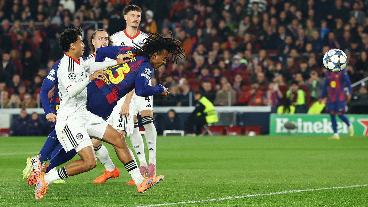 Кунде спас «Барселону» от провала, «Бавария» и «Атлетико» устроили камбэки, а «Монако» с Головиным обыграл прямого конкурента