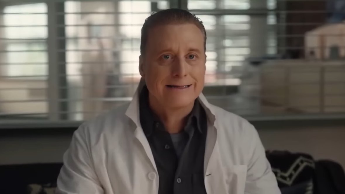 Кадр из сериала «Засланец из космоса», реж. Алан Тьюдик, Бреннан Шрофф, Peacock