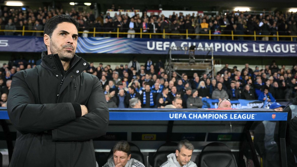 Главный тренер «Арсенала» Микель Артета.