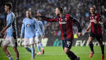 «Болонья» одержала волевую победу над «Сельтой» в Виго