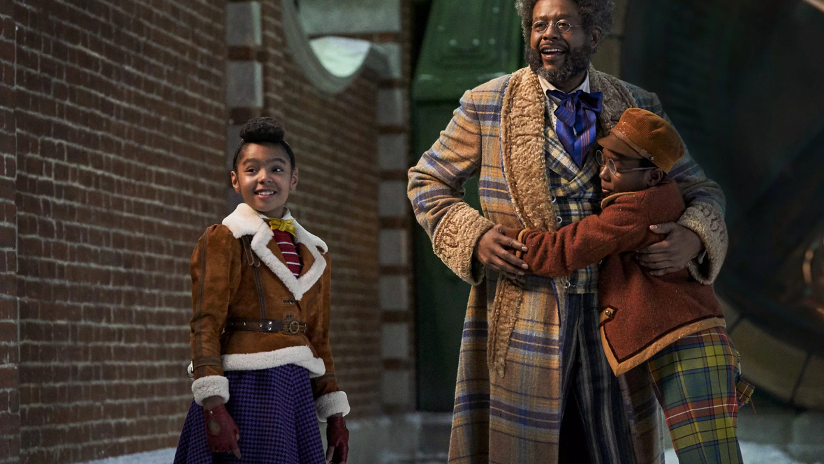 Кадр из фильма «Мистер Джангл и рождественское путешествие», режиссер Дэвид Е. Талберт, Netflix.