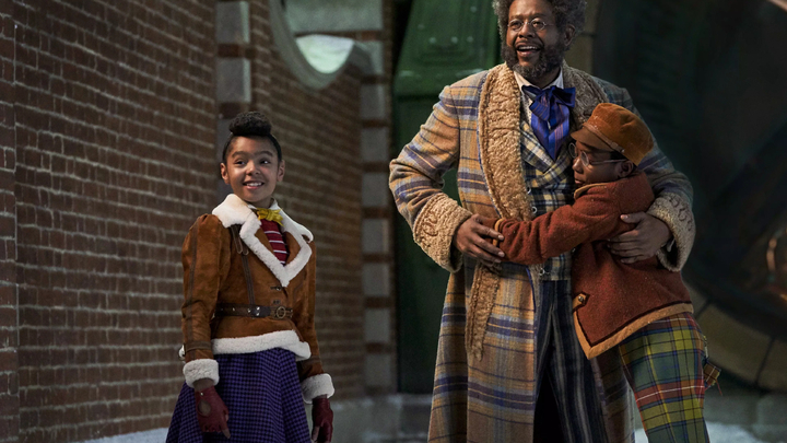 Кадр из фильма «Мистер Джангл и рождественское путешествие», режиссер Дэвид Е. Талберт, Netflix.