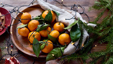 Новогодние мандарины