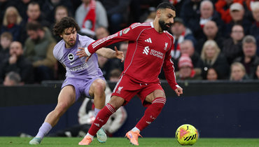 Салах сыграл за «Ливерпуль» впервые после ссоры со Слотом. И сразу же вошел в историю