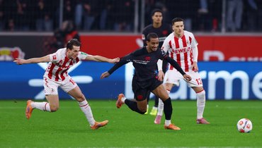 «Байер» дома победил «Кельн» в Бундеслиге