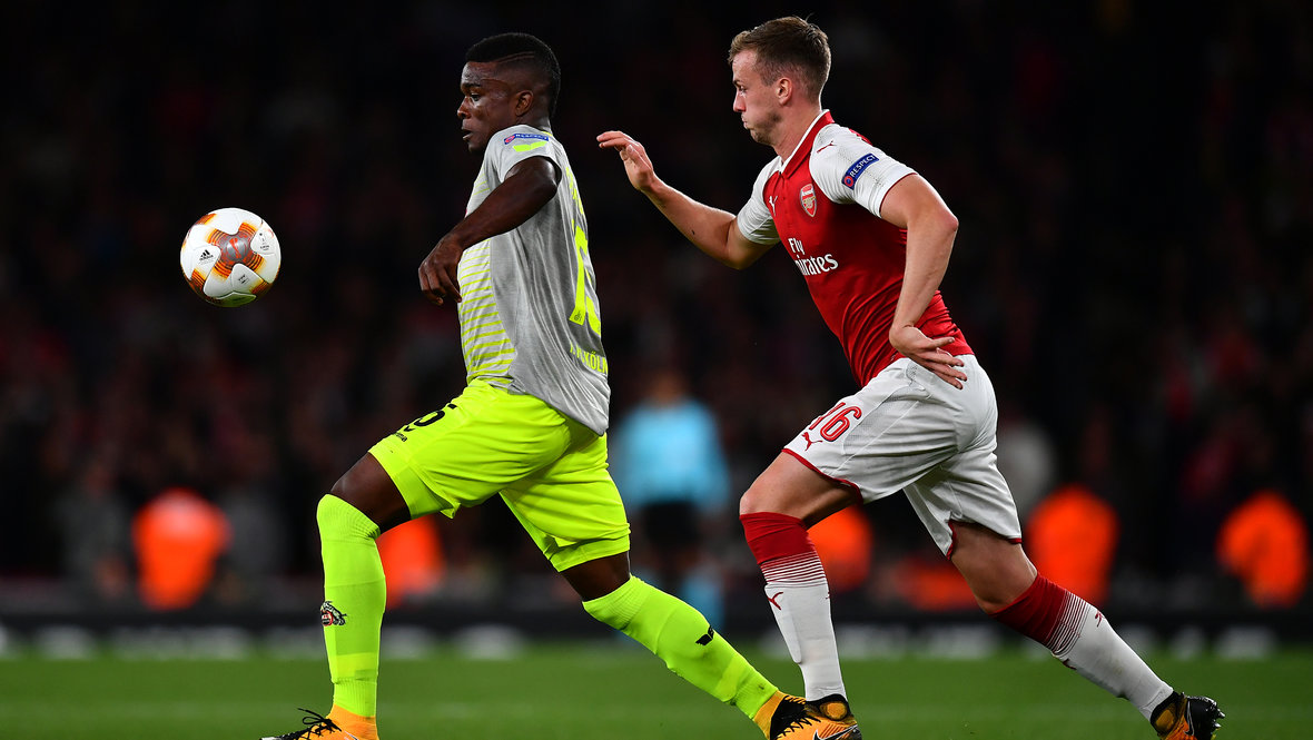 Джон Кордоба в «Кельне» в 2017 году.