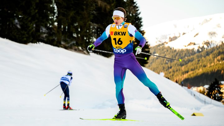 «Не провальная гонка». Непряева и Коростелев финишировали в топ-25 в разделке на этапе Кубка мира в Давосе