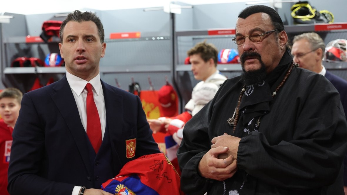 Роман Ротенберг и Стивен Сигал.