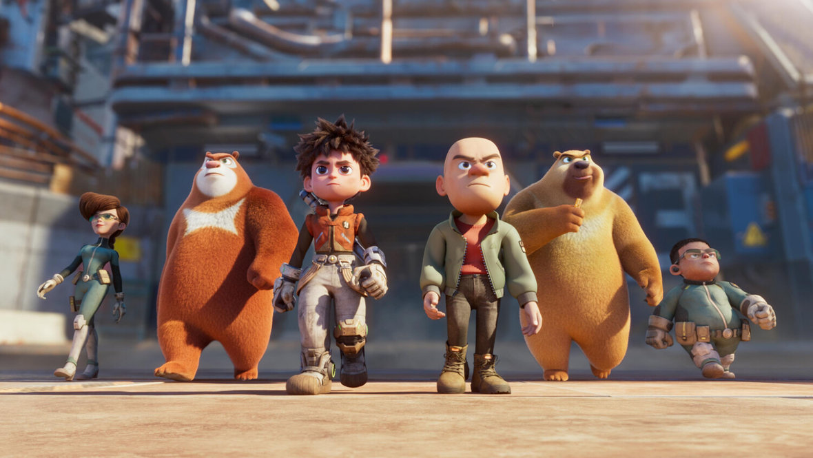 Кадр из мультфильма «Побег из будущего», реж. Линь Юнчан, Fantawild Animation