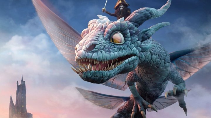 Кадр из мультфильма «Пираты опасного моря: Капитан Клык», реж. Арье Аустнес, Япрак Морали, Расмус А. Сивертсен, Qvisten Animation