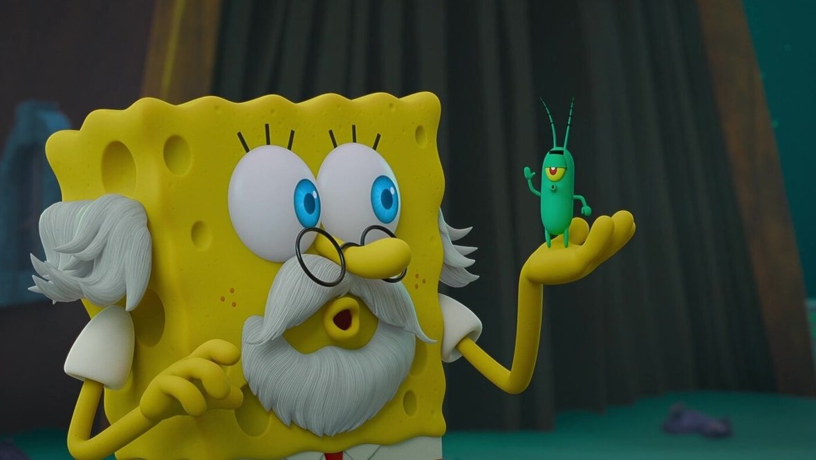 Кадр из мультфильма «Шелдон Планктон: Фильм», реж. Джонас Морганстейн, Дэйв Нидхэм, Nickelodeon Animation Studios, Nickelodeon Movies, United Plankton Pictures