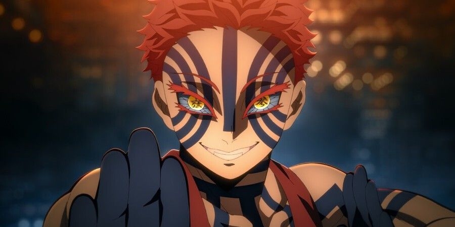 Кадр из аниме «Истребитель демонов: Бесконечная крепость», реж. Сотодзаки Харуо, ufotable