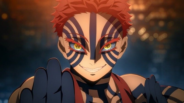 Кадр из аниме «Истребитель демонов: Бесконечная крепость», реж. Сотодзаки Харуо, ufotable