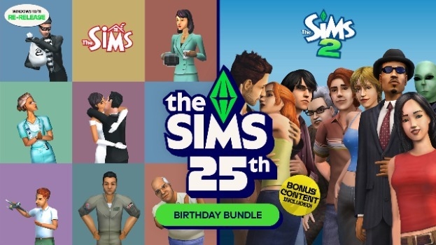 Обложка к 25-летию Sims.