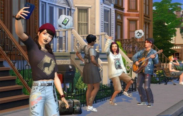 Графика в Симс 4.