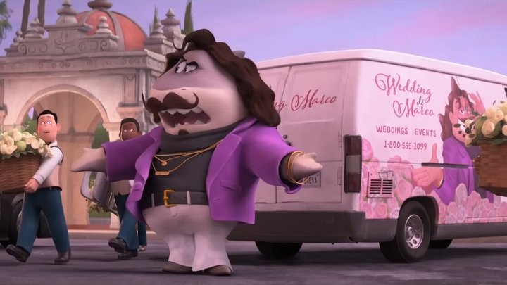 Кадр из мультфильма «Плохие парни 2», реж. Пьер Перифел, Джей Пи Санс, Universal Pictures, DreamWorks Animation, Scholastic Entertainment