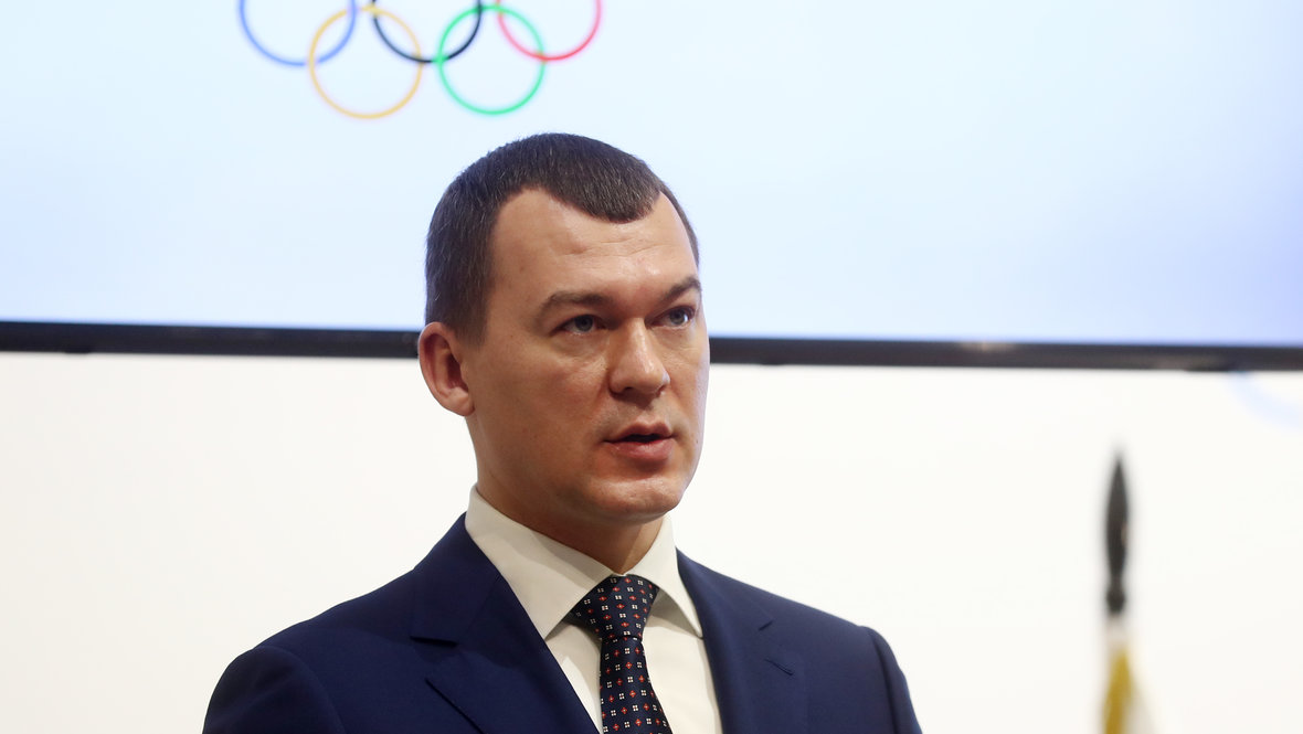 Министр спорта РФ Михаил Дегтярев.