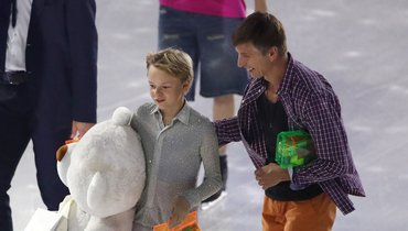 Александр Плющенко и Алексей Ягудин.