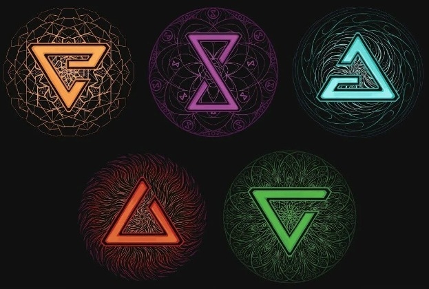 Ведьмачьи знаки из Ведьмака I.