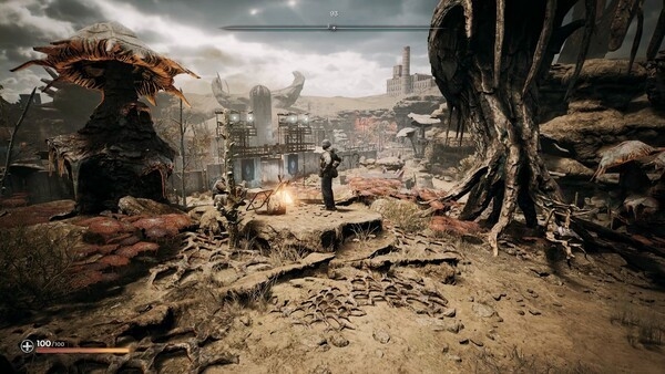 Вид на пустошь в игре PIONER.