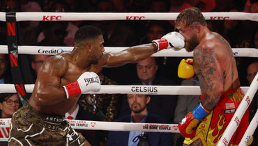 Энтони Джошуа и Джейк Пол.