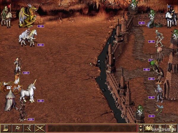 Осады в Героях 3.